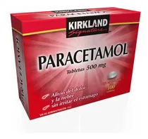 Comprar Paracetamol Tabletas De 500mg Kirkland Caja Con 100 Tabletas