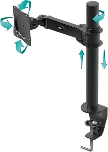 Suporte ELG F50N de mesa para TV/Monitor de 17" até 34" preto