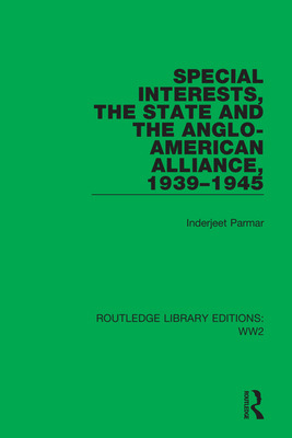 Libro Special Interests, The State And The Anglo-american...