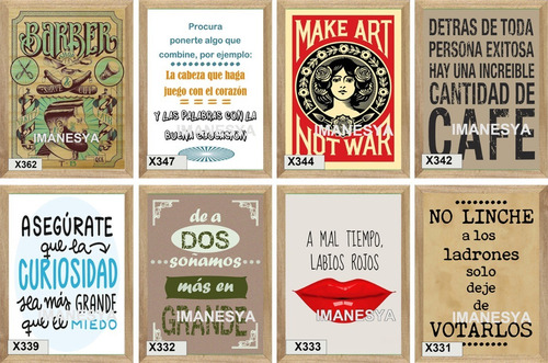 Manual De Los Sueños, Cuadros Poster Carteles M395