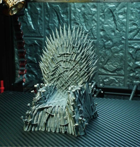 Imagem 1 de 3 de Iron Throne 14cm - Game Of Thrones