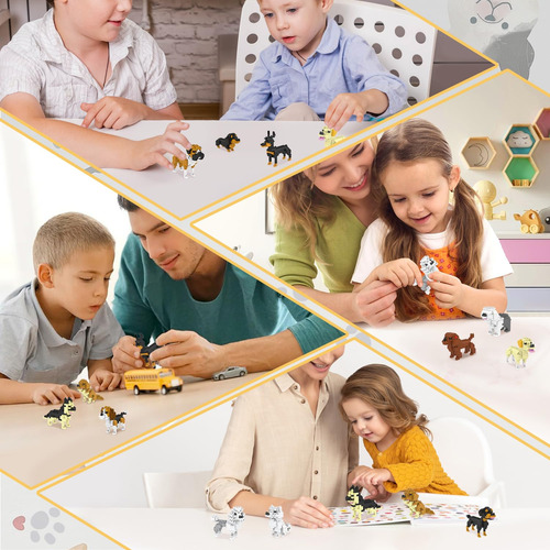 Juego De Bloques De Construcción Educativo Para Perros Y Mas 0 Versión Del Personaje