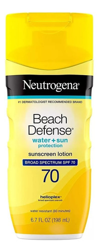 Neutrogena Bloqueador Facial Y Corporal Beach Defense Spf 70
