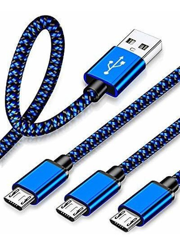 Micro Usb 9.8 ft Para Samsung Galaxy S7 S6 Edge Note 5 Htc