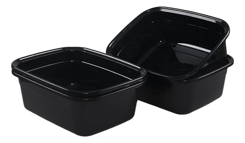 Bandeja Plastico 14 Cuarto Galon Lavabo Negro