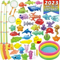 Comprar Juego De Juguetes De Pesca Magnéticos Niños, Mesa De ...