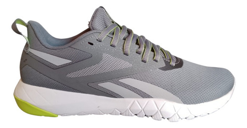 Zapatilla Reebok Hombre Flexagon Force 4 Gris Con Lima