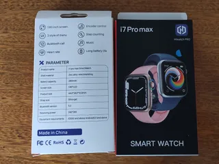 Smartwatch I7 Pro Max Série 7 2022 Unisex Azul