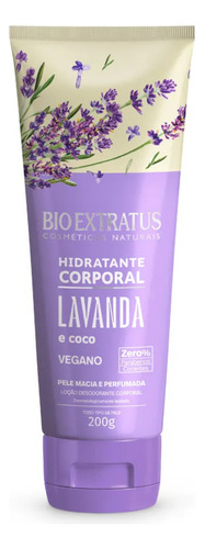 Kit 2 Hidratante Corporal Lavanda Rosa Mosqueta Bio Extratus