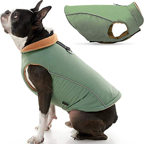 Gooby Chaleco Deportivo Con Forro Polar Para Perros Con Forr