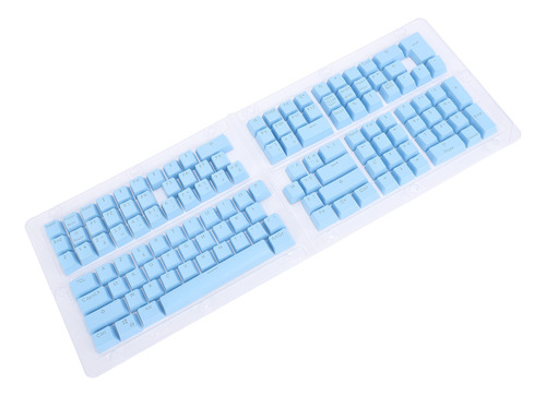 Teclas De Teclado Francés Azules 132 Teclas Mecánicas Minima