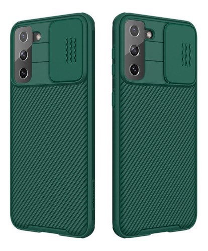Funda Galaxy Protector Cámara Nillkin + Cristal Templado 