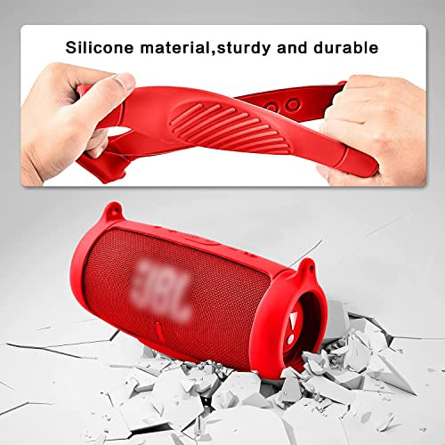 Funda De Silicona Para Altavoz Portátil Bluetooth Jbl Charge
