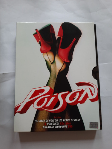 Poison - Greatest Video Hits 20 Years Of Rock Cds+dvd