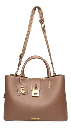Bolsa Tote Bkess-l Chestnut Steve Madden Bags