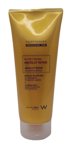 Crema Para Peinar Absolut Repair Hairtherapy 200ml