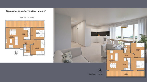 Imagen 10 de 27 de Departamento En Venta 1 Dorm. Chocon 135 Neuquén