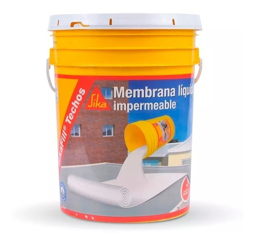 Membrana Liquida Sika Sikafill Techos X 20 Kg Blanco