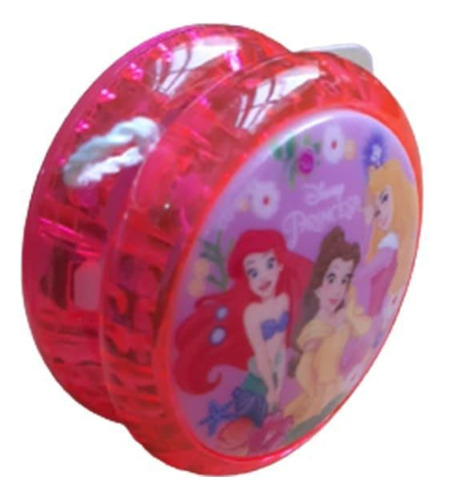 Brinquedo P/criança Infantil Yoyo Ioiô C/luz Disney Princesa