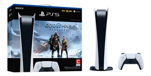 Playstation 5 Digital Edition + God Of War Ragnarök