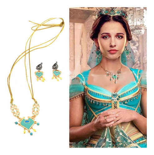 L Conjunto De Joyas Con Colgante De Jazmín Para Mujer