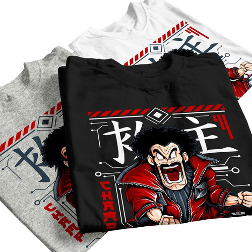 Imagen 4 de 6 de Remera Algodón Dragon Ball Mr. Satan