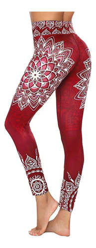 Leggins De Entrenamiento Estampados Para Mujer, Fitness, Cor