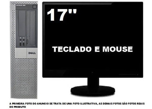 Imagem 1 de 5 de Computador Dell Optiplex 980 Core I5 8gb 120gb Ssd