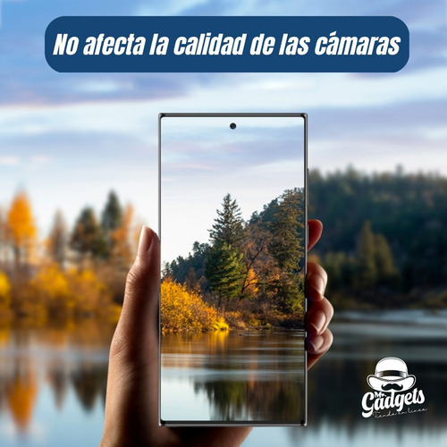 Kit Funda Transparente + Mica Camara Para Galaxy S23 Magsafe