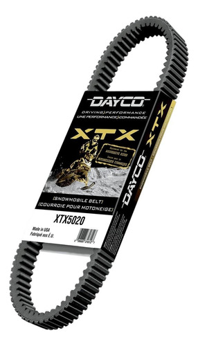 Dayco Xtx5034 Correa De Transmisión, Negro