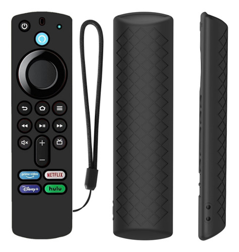 Funda Control Para Amazon Fire Tv Stick 4k Alexa Case Negro