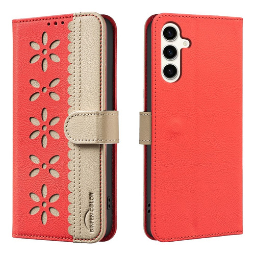 Funda Magnética De Piel Para Samsung Galaxy A26 A16 A55 A35 A54 A34 A25 A15 A56 A36 5g A06 A05 A15 A16 A24 4g A05s
