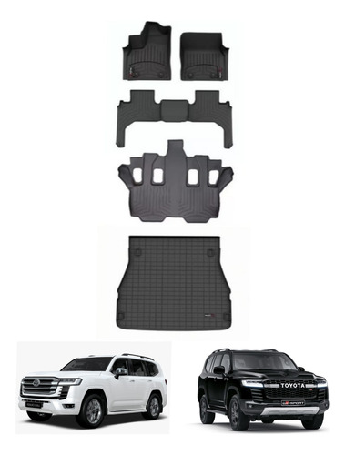 Tapetes Termoformados 5d Para Toyota Land Cruiser Lc300