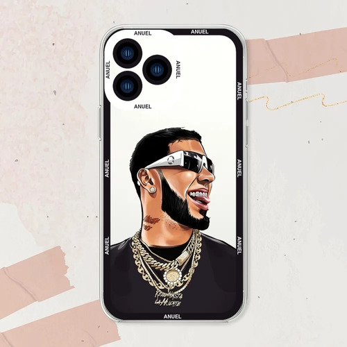 Funda De Teléfono Real Rapper Anuel Aa Para iPhone 11, 12, 1