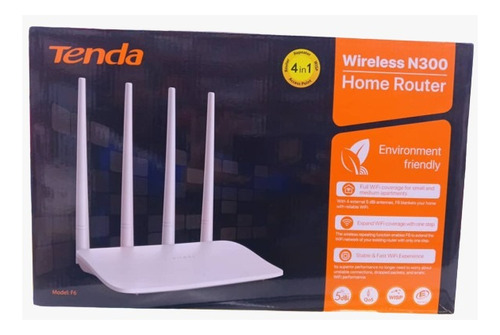 Router Tenda Doble Banda N300 F6v3