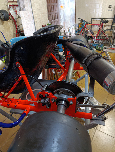 Kart Mini Todo Restaurado Com Motor Parilla Evolucion 125cc