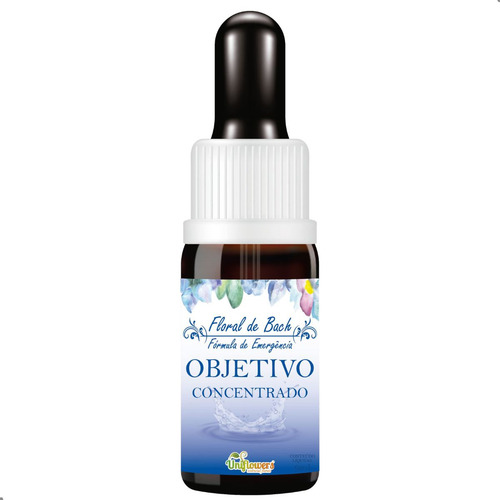 Uniflowers Floral Bach Gotas Objetivo 9ml Foco Concentração