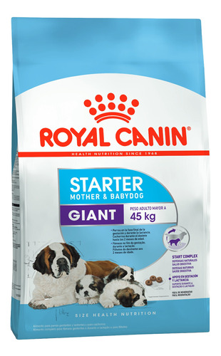 Alimento Royal Canin Size Health Nutrition Starter Mother & Babydog para perro cachorro de raza gigante sabor mix en bolsa de 10 kg