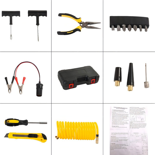 Compresor Inflador 2 Cilindros 150 Psi Auto Bicicleta Camion 150 Psi
