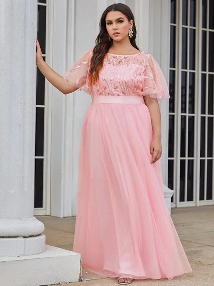 Vestidos Color Rosa Palo Para Gordita| San Valentín | MercadoLibre Vestidos Color Rosa Palo Para Gordita| San Valentín | MercadoLibre
