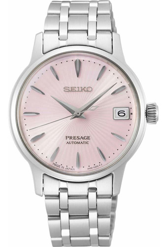 Reloj Mujer Seiko Srp839j1 Automático Pulso Plateado En