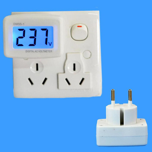 Lcd Digital Voltímetro 220v Panel Probador De Voltaje