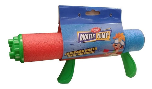 Pistola Lanza Agua Water Pump Plastica Arma Jugueta Calidad