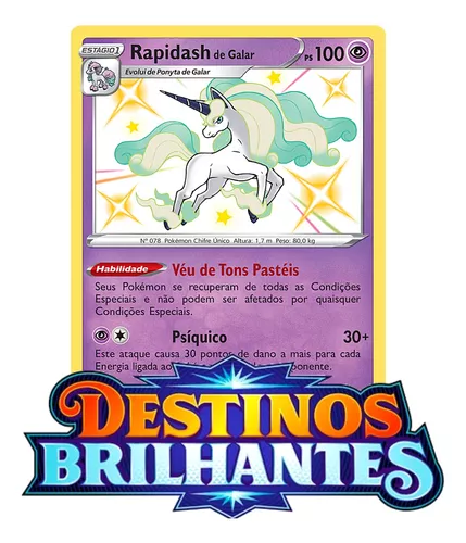 Destinos Brilhantes (Shiny) - Pokemon - Epic Game - A loja de card