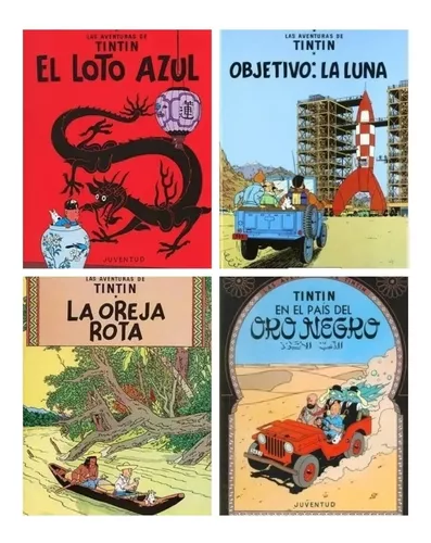 Lote X 23 Libros Las Aventuras De Tintin- Colección Completa