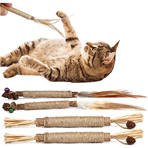 4 Piezas De Juguetes Para Masticar Gatitos Para La Dentició