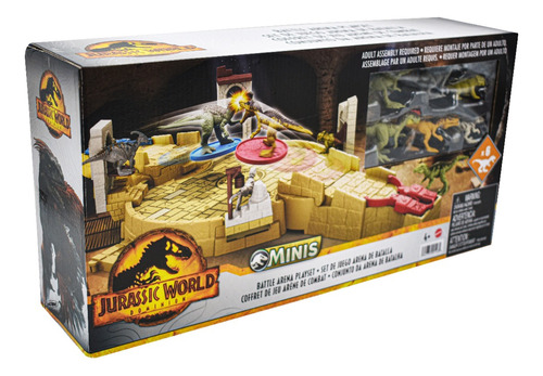 Jurassic World Dominion Conjunto De Arena De Batalla Mattel
