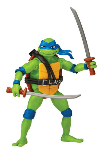 Tortugas Ninja - Leonardo El Lider - Mide 12 Cm Articulado -