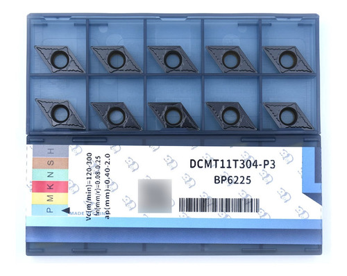 Inserto Torneado Carburo Indexable Semiacabado Torno Cnc 10