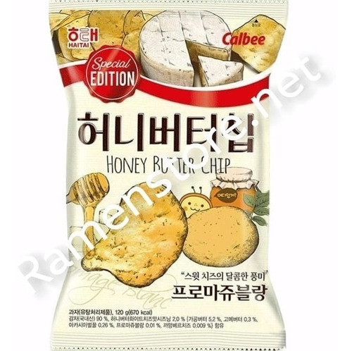 Honney Butter Chesse, Alimentos Coreanos. Ramenstore.net